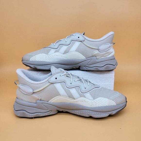 adidas Ozweego 'Aluminium Off White' H03403 Men's Shoes Size 9.5 - Picture 4 of 8